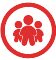 Icon Gruppe Kinder