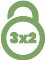 Icon Privat 2x3 Icon Privat 2x3